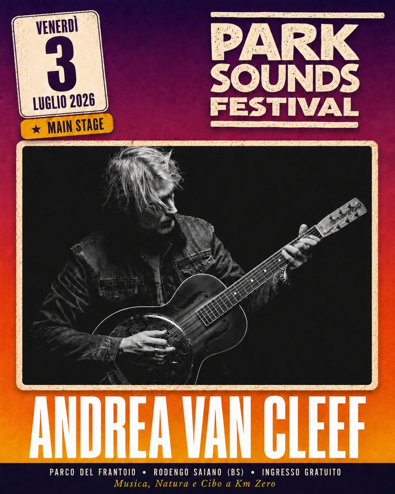 Andrea Van Cleef — Venerdì 3 Luglio · Main Stage