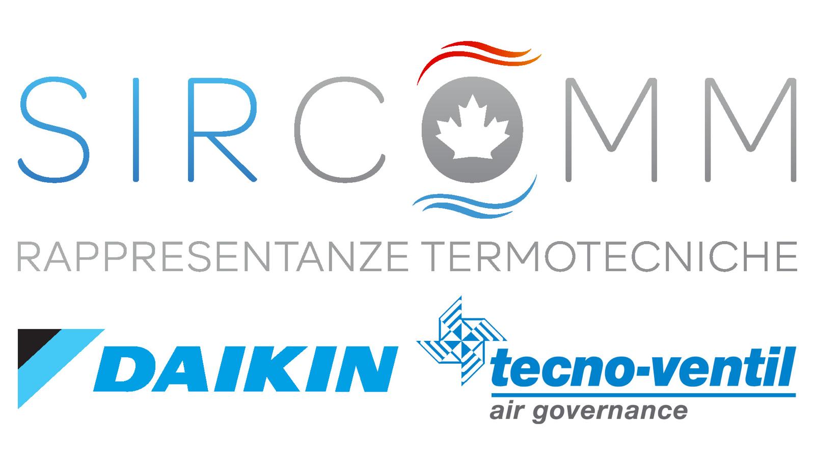 Sircomm Rappresentanze Termotecniche — Daikin · Tecno-Ventil